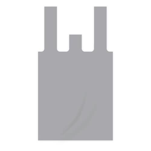 KESMELL消臭袋Mグレー半透明100P