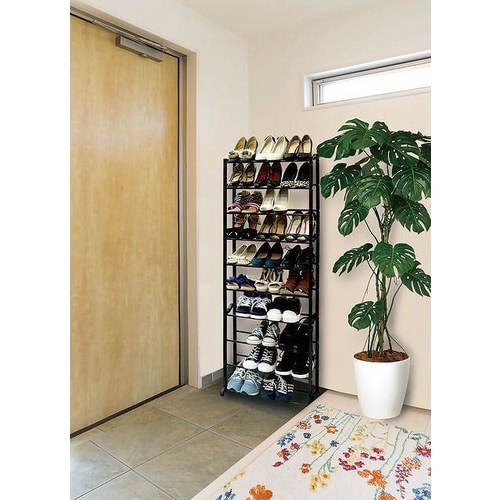 10段シューズラック