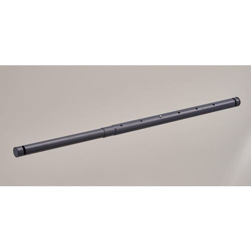 クローゼット吊り下げハンガー伸縮タイプ ブラック