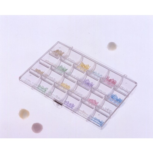 ナティーフ・ビーズケース24 クリア