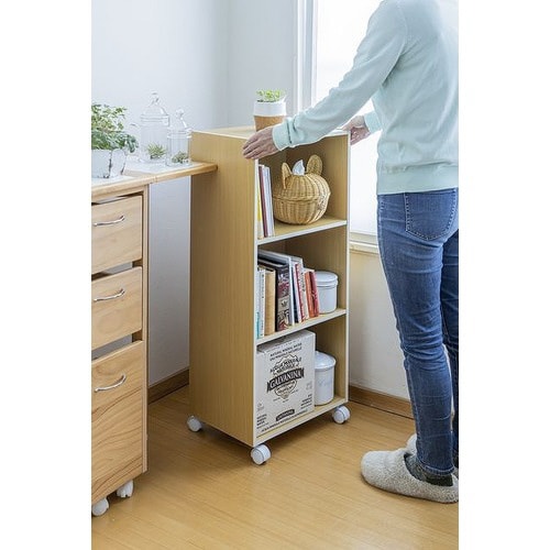 貼るだけキャスター4個組 ホワイト