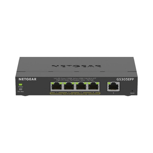 PoE+対応 (120W) 5ポートスイッチ