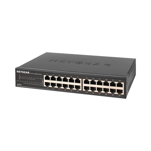 ギガビット24ポートアンマネージスイッチ