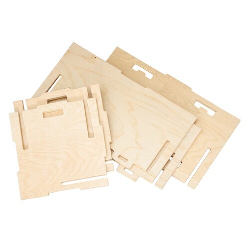 木製簡易組立ボックス 組立ボックス