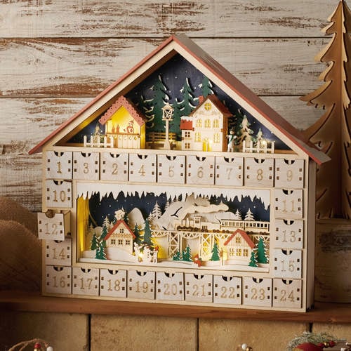 LEDアドベントカレンダー ハウス
