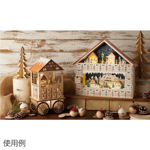 LEDアドベントカレンダー ハウス