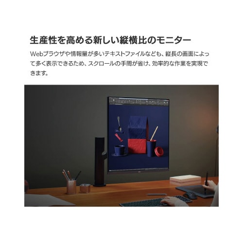 27.6インチアームモニター