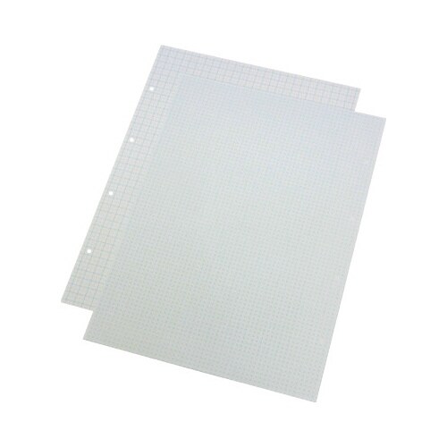正方眼10mm/正方眼5m8切ペーパー4穴100枚