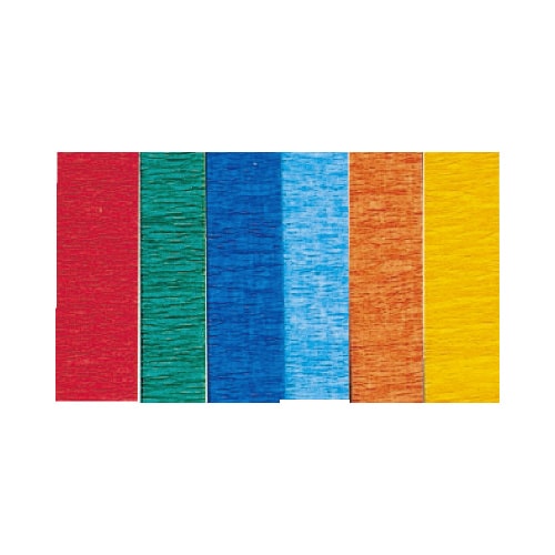 クレープ紙 250x250 6色組