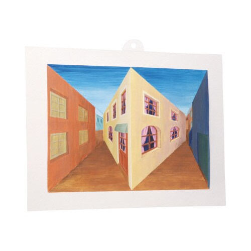 立体トリック絵画