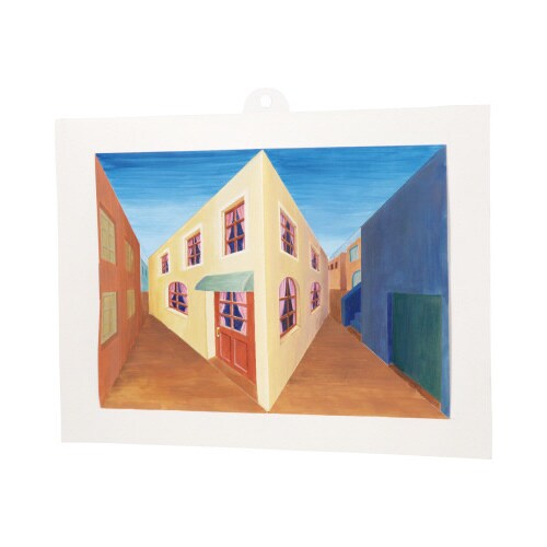 立体トリック絵画