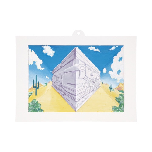 立体トリック絵画