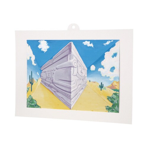 立体トリック絵画