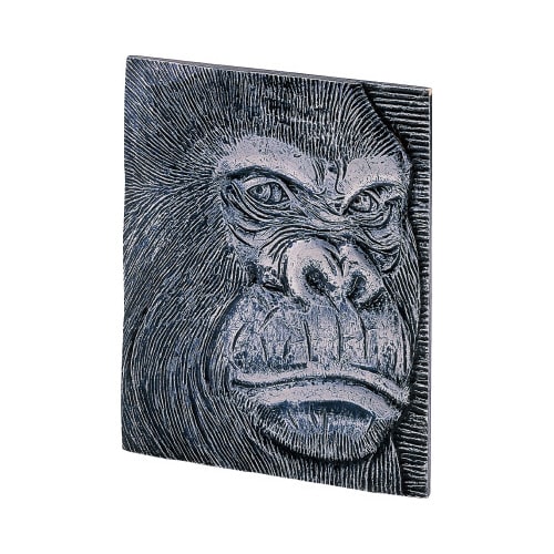 メタルレリーフ板(白彫板)