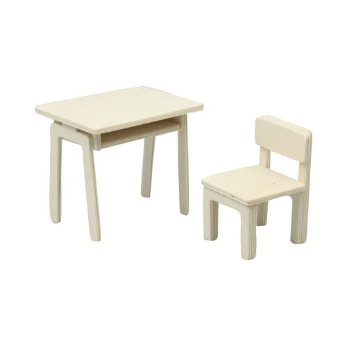 机と椅子ジオラマベース小