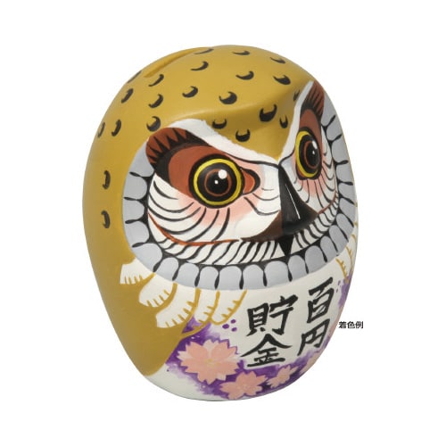 素焼だるま貯金箱