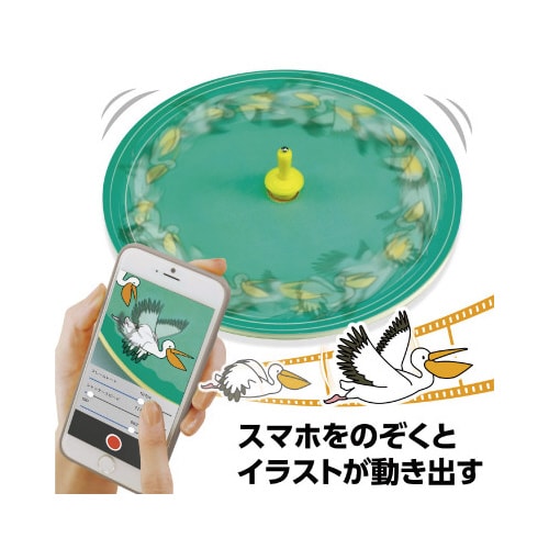 回転アニメーションゴマ