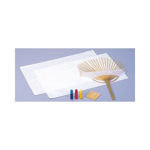 うちわセット(えのぐ3色セット付)