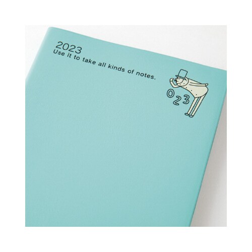 ポケットダイアリー<B6> オジサン柄