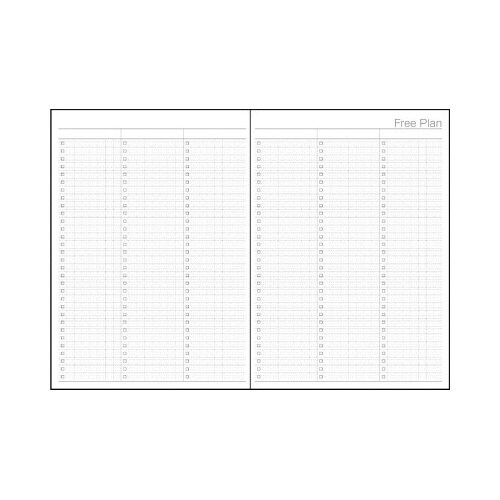 【2023年版】ロジカルダイアリーノートB/A5橙