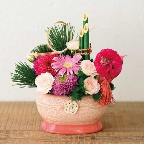 水引フラワーピック−6 白金 10本入×2