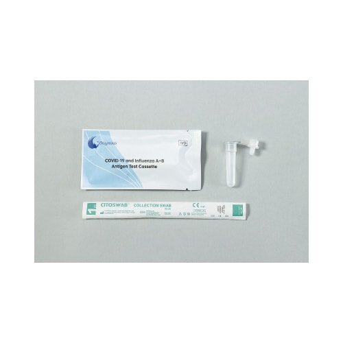 新型コロナウィルス&インフルエンザ抗原検査×10