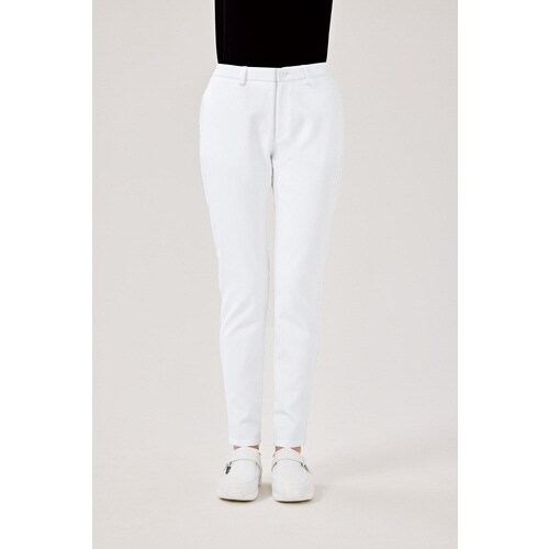 フィットストレートパンツ6008NSホワイトLL