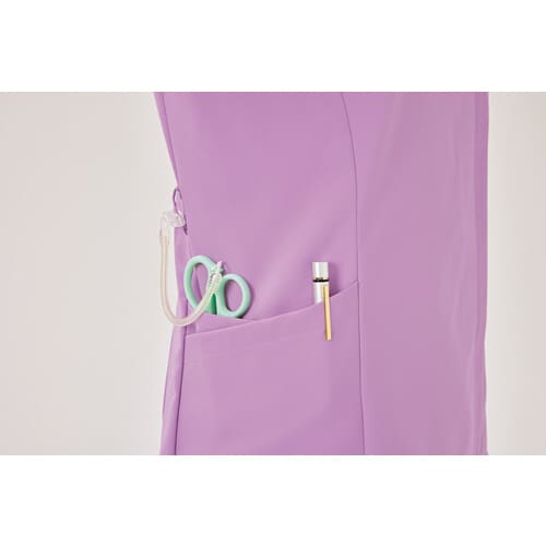 レディスジップスクラブ7079SCDNxMブル4L