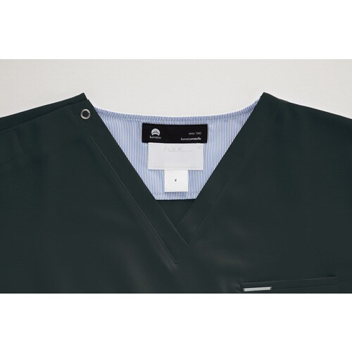 スクラブ7077SCチャコールグレーM