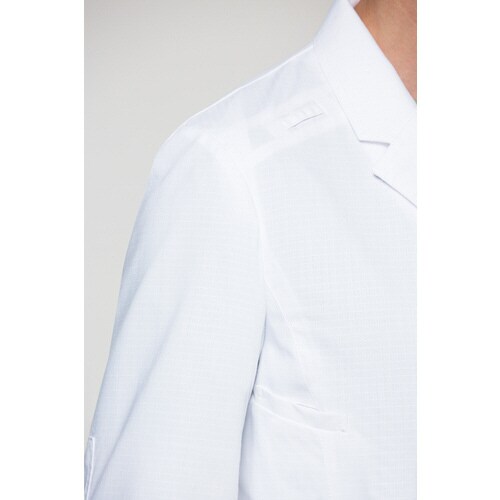 メンズシングルコート1537PRホワイト4L