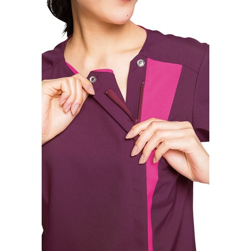 レディスジップスクラブ7023SCサックスL