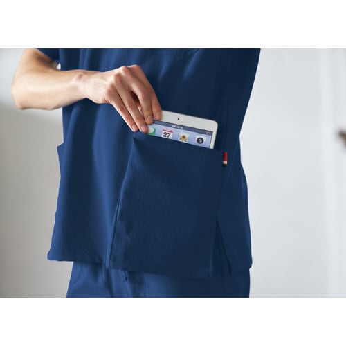 メンズスクラブ7072SCS.ベージュL