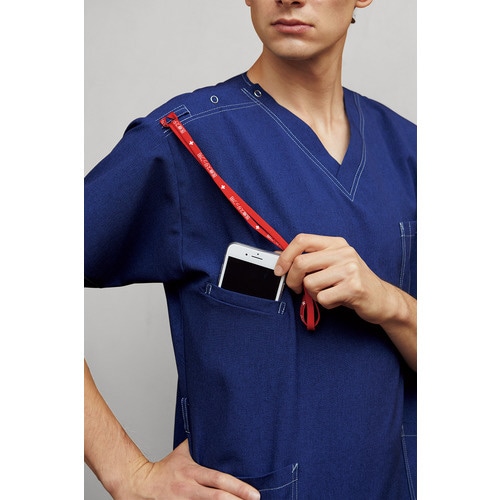 スクラブ7061SCライトデニムSS