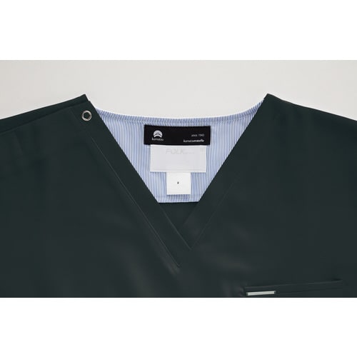 スクラブ7077SCチャコールグレーLL