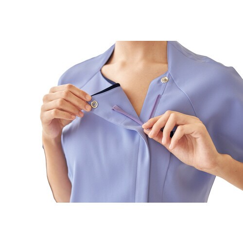 レディスジップスクラブ7064SCエムグリーンM