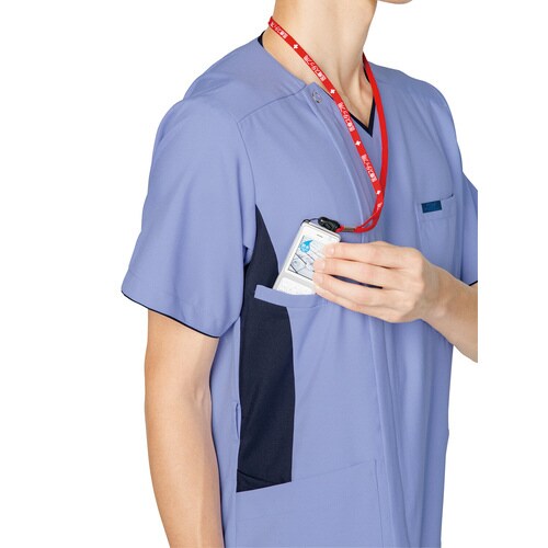 メンズジップスクラブ7025SCエムグリーンL