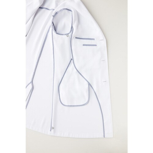 メンズシングルコート1540SGホワイトS