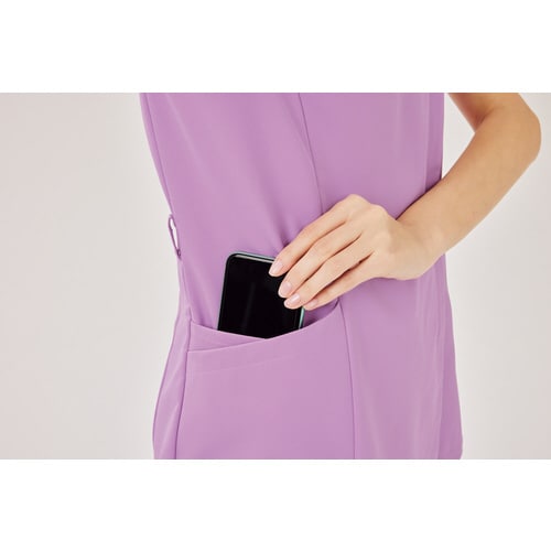 レディスジップスクラブ7079SCDNxMブルL