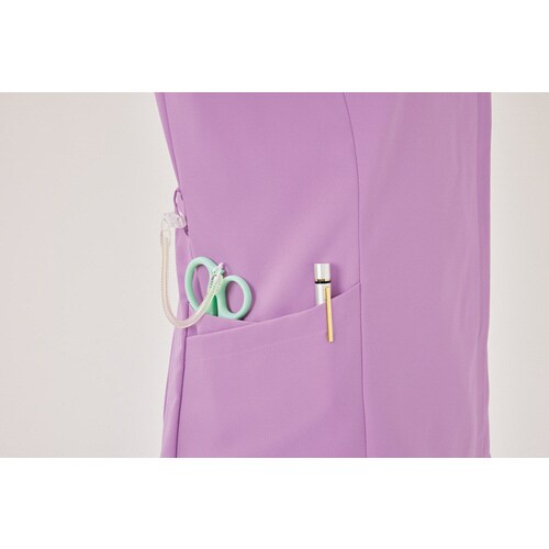 レディスジップスクラブ7079SCDNxMブルL