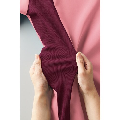 レディスジップスクラブ7038SCP×バーガンL