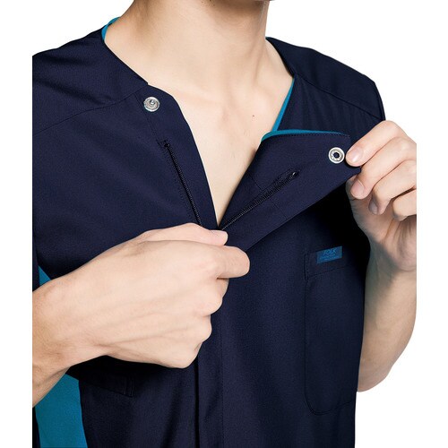 メンズジップスクラブ7025SCバーガンディL