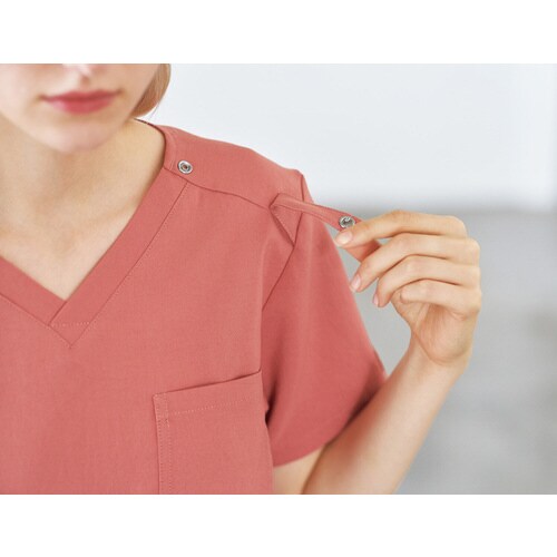 レディススクラブ7071SCS.ネイビー4L