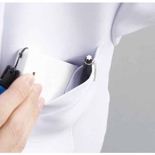 チュニック2014CRホワイト×ネイビ4L