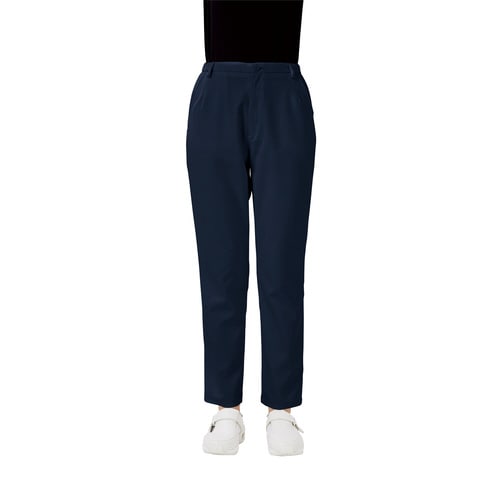 スリムテーパードパンツ6016SCDネイビーM