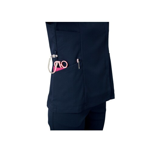 レディスジップスクラブ7068SCPxDネイビLL