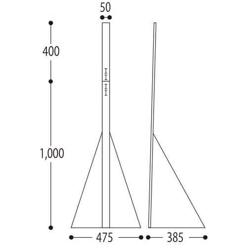 等身大用パネルスタンド