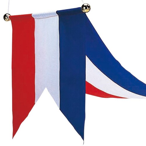 ウェーブペナント(特大)(ブルー)