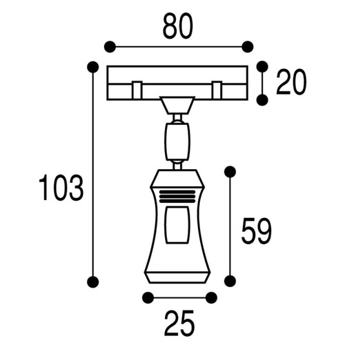 ポップ取付器具 横型クリップ&クリップ