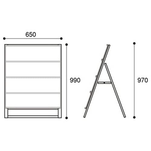 ウィークリースタンド(片面)