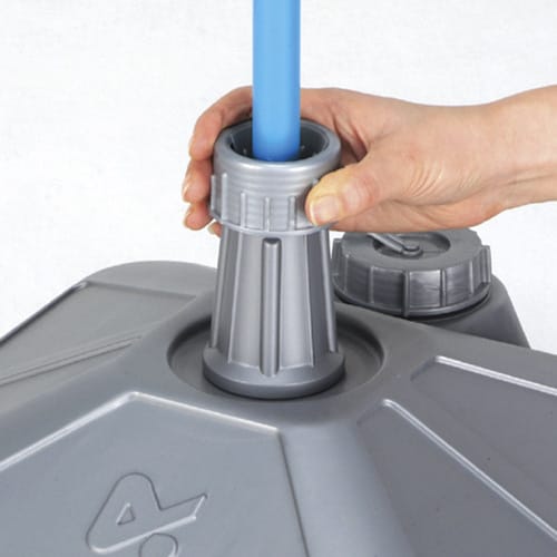 オリジナル注水型ポールスタンド(グレー)